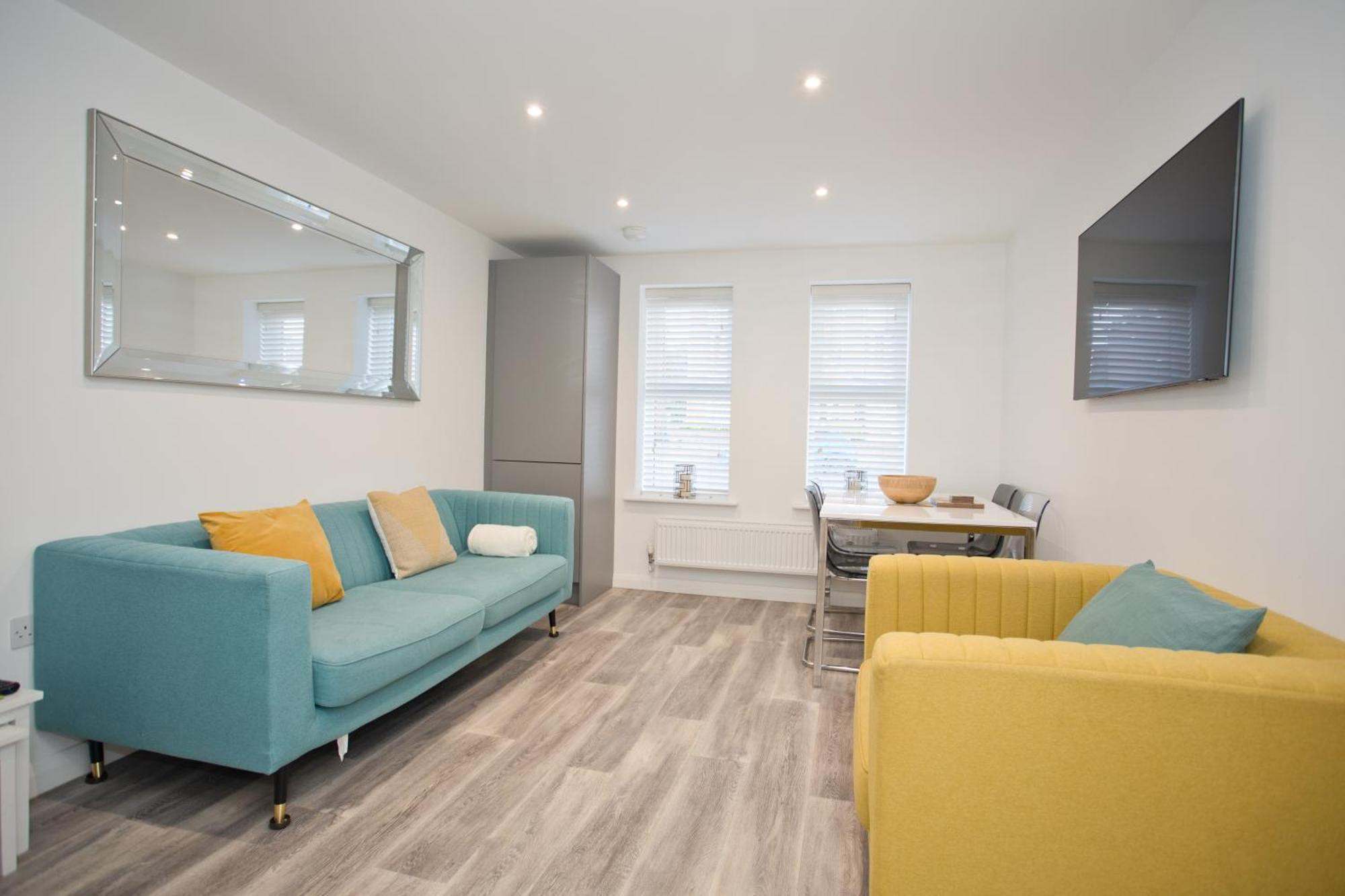 Sea Air - 2 Bedrooms - Parking - Mins To Beach Μπόρνμουθ Εξωτερικό φωτογραφία